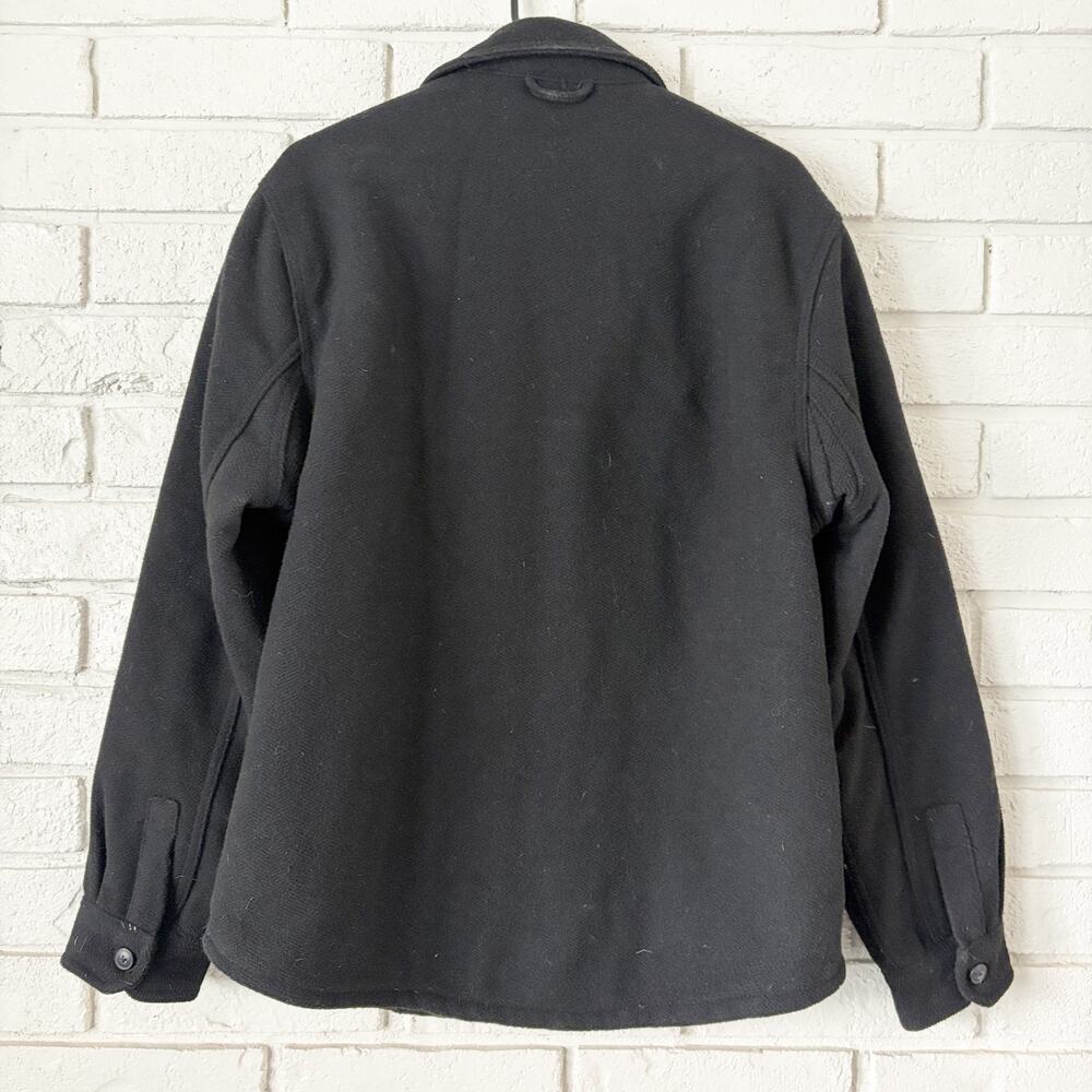Jachs NY Men's Medium Wool Blend Sherpa Lined Shacket Gorpcore Outdoor Camp Hike - Picture 2 of 12